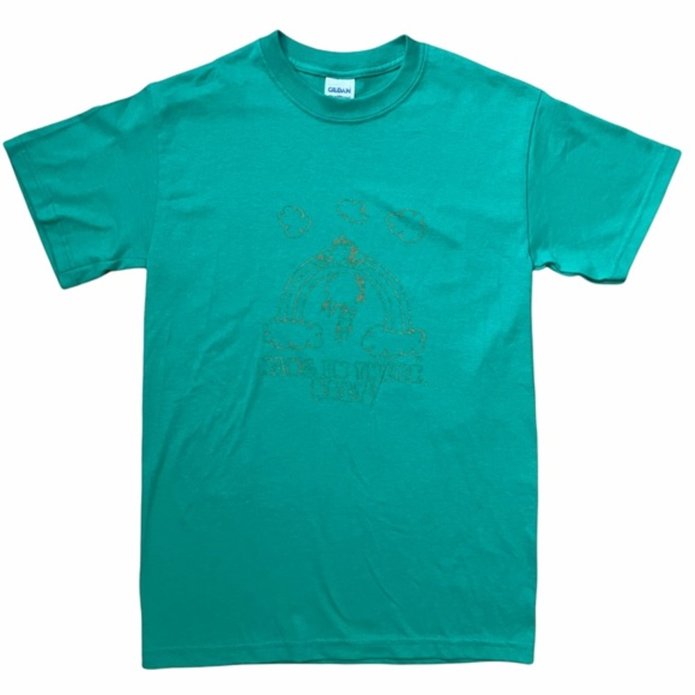 Unicorn “Hang In There Baby” Green Tee - Unisex Adult S